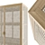 Stylish Ikea Stockholm Wicker Chest 3D model small image 2