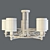 Maytoni Vittoria Ceiling Lamp 3D model small image 2