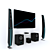 Ultra HD Home Theater System 3D model small image 3