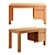 Maverik Desk: Sleek Workspace Solution 3D model small image 1