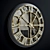 Reflective Timepiece - Wall Clock 3D model small image 2