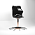 Sleek & Stylish Modern Chair 3D model small image 1