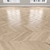 Light Oak Parquet: Herringbone, Linear, Chevron 3D model small image 3