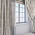 Elegant Beige Damask Curtains 3D model small image 2