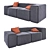 Modern Loft Illini Sofa 3D model small image 1