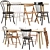 Stylish IKEA Table & Chair Set 3D model small image 1