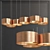 Elegant Beam Chandelier 3D model small image 1