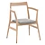 Sophisticated Prostoria Dobra Chair 3D model small image 1