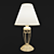 Elegant Eglo Antica Table Lamp 3D model small image 1