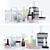 Ultimate Cosmetics Set: Shower Gel, Perfumes, Lipstick, Nail Polish 3D model small image 1