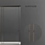Sleek and Stylish Glas Italia Doors 3D model small image 3