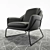 Loft Design Armchair: Stylish, Compact, and Versatile 3D model small image 3