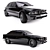 Sleek BMW e39 M5 3D model small image 1