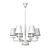 Elegant Palermo Crystal Chandelier 3D model small image 3