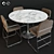 Modern Table and Chair Set 3D model small image 1