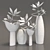 Nordic Design Rosenthal Vase Set 3D model small image 2