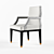 Frato Oxford Dining Chair 3D model small image 2