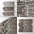 Decorative Brick Panel • №7 3D model small image 1