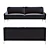 West Elm Alto Sofa: High-Detailed 3D Set 3D model small image 2