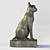 Eternal Bastet Bronze Cat 3D model small image 2