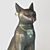 Eternal Bastet Bronze Cat 3D model small image 3