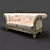 Elegant VENEZIA Sofa by FRATELLI BARRI 3D model small image 2