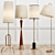 Modern Floor Lamp Collection 3D model small image 1