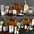 Essential Kitchen Gadgets: Convenient Accessory Set 3D model small image 1