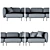 Vision Modular Sofa 3D model small image 3