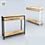  "New York" Oak Console Table 3D model small image 1