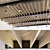 Rustic Metal and Wood Ceiling 3D model small image 3