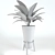 Natural Greenery: Plant & Pot 3D model small image 2