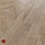 Golden Tile Timber Wood Floor Tile 3D model small image 2