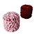 Elegant Floral Pouf 3D model small image 2