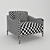 Cosmopolitan Comfort Armchair 3D model small image 2