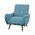 Elegant Comfort Armchair 3D model small image 1