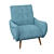 Elegant Comfort Armchair 3D model small image 2