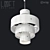 Elegant Pendant Lamp: LoftDesign Model 9275 3D model small image 1