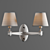 Elegant Wall Sconce Light 3D model small image 2