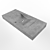 Modern Ladia Concrete Sink 3D model small image 2