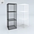 Sarai Mesh Shelving 3D model small image 1