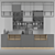 Sleek Mini Caffe Machine 3D model small image 3