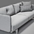 Contemporary Hold Sofa | Sleek Design | PBR Materials 3D model small image 3