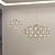 Elegant Chrome LED Pendant Light 3D model small image 2