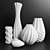 Versatile Vases Set 7: Elegant and Functional 3D model small image 1