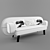 Luxury Larmara Demaro Sofa: High-Poly 3D Model 3D model small image 1