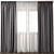 Elegant Drapery for Stunning Interiors 3D model small image 1