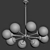 Elegant Cruze Chandelier 3D model small image 2