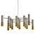 Golden Glow: Chandelier IKE Delightfull 3D model small image 1