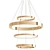 Elegant Ring Chandelier: Henge 3D model small image 1